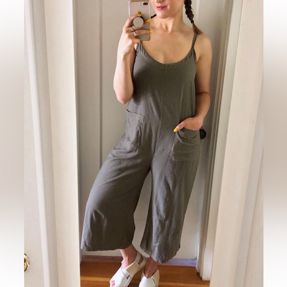 Ali Golden Jumpsuit